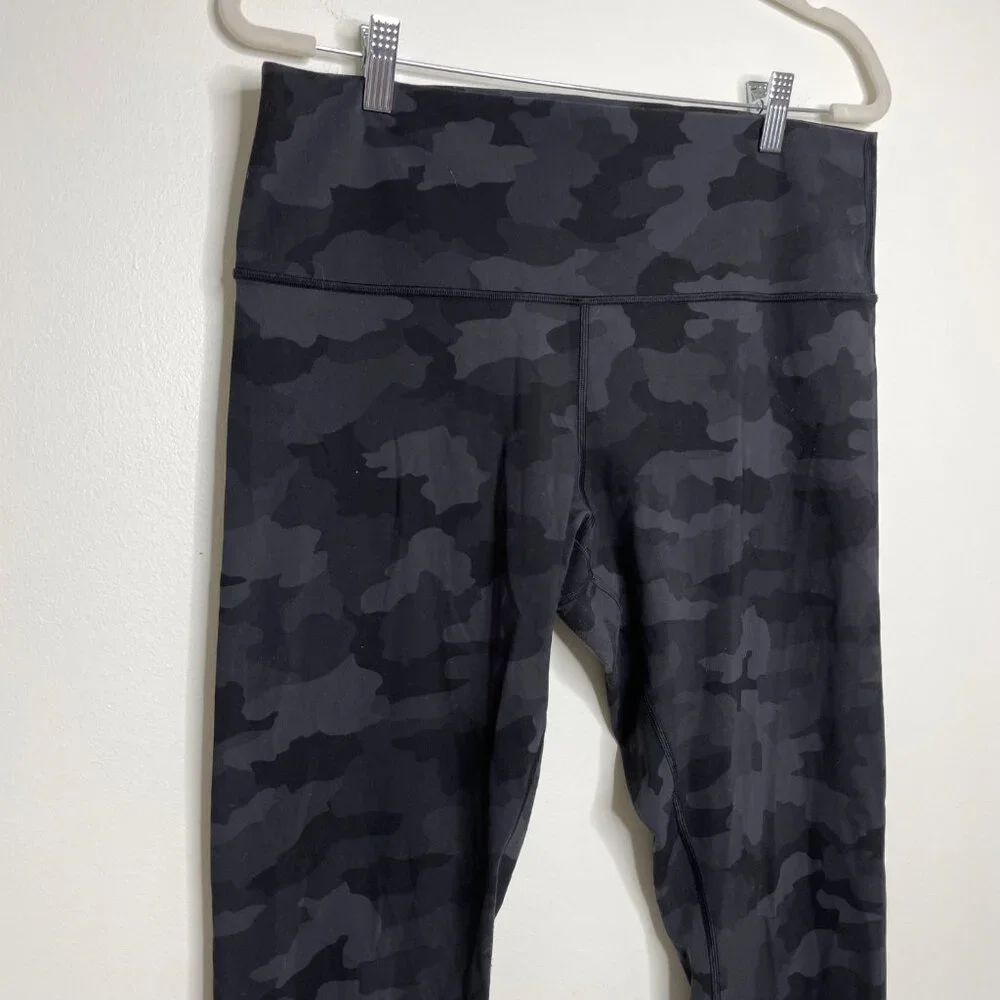 Lululemon Wunder Under High Rise Camo Leggings 14 - Picture 6 of 13